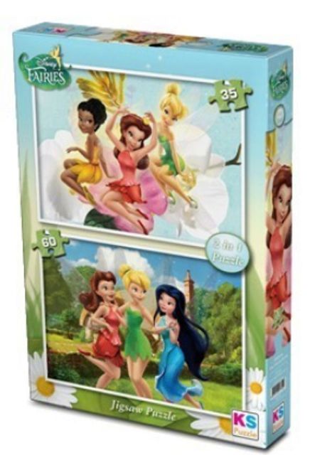 Fairies Puzzle İkisi Bir Arada 35+60 Parça