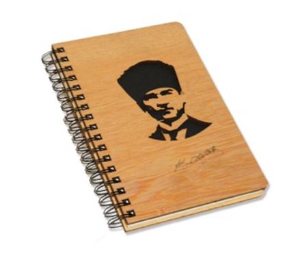 Atatürk Ajandası (Ahşap Kapak)