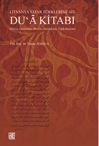 Litvanya Tatar Türklerine Ait Du'a Kitabı