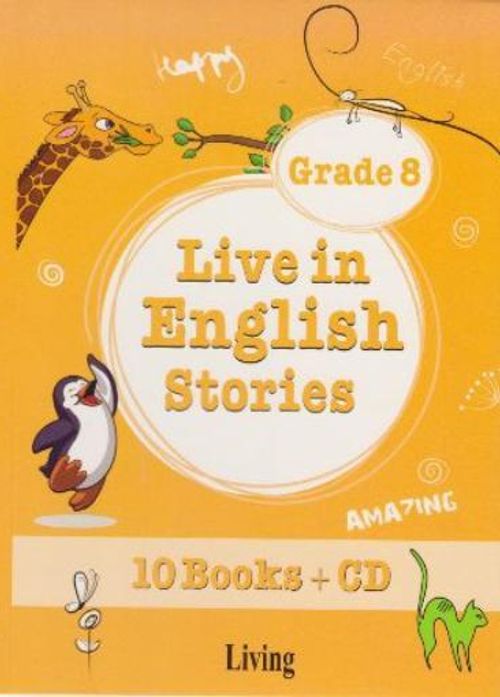 Live in English Stories Grade 8 (10 Books+Cd)