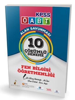 2018 KPSS ÖABT Fen Bilgisi Öğretmenliği Alan Savunması 10 Çözümlü Deneme