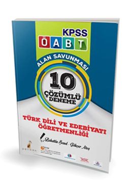2018 KPSS ÖABT Türk Dili ve Edebiyatı Öğretmenliği Alan Savunması 10 Çözümlü Deneme 
