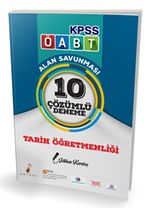 2018 KPSS ÖABT Tarih Öğretmenliği Alan Savunması 10 Çözümlü Deneme 