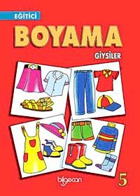 Eğitici Boyama Giyisiler-5