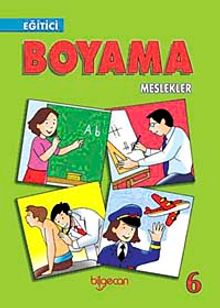 Eğitici Boyama Meslekler-6