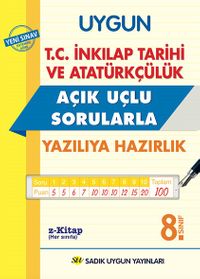 8. SINIF T.C İnkilap Tarihi ve Atatürkçülük  Açık  Uçlu Sorularla Yazılıya  Hazırlık