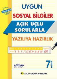 7. Sınıf Sosyal Bilgiler Açık Uçlu Sorularla Yazılıya  Hazırlık 