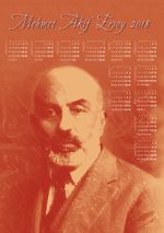 2018 Takvimli Poster - Yazarlar - Mehmet Akif Ersoy