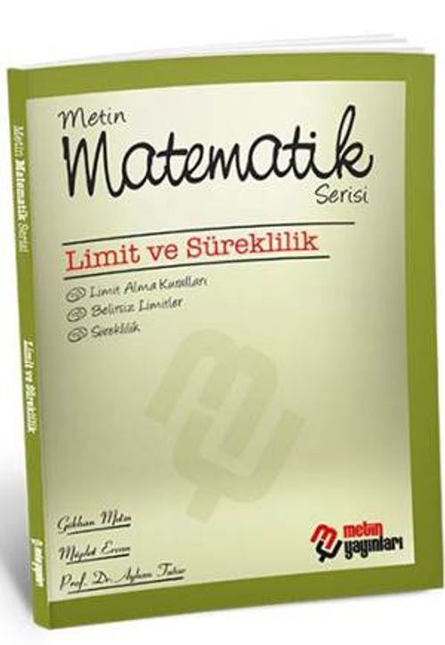 Matematik Serisi - Limit ve Süreklilik
