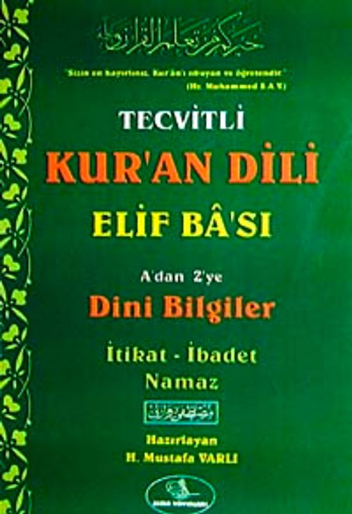 Tecvitli Kur'an Dili Elif Ba'sı & A'dan Z'ye Dini Bilgiler