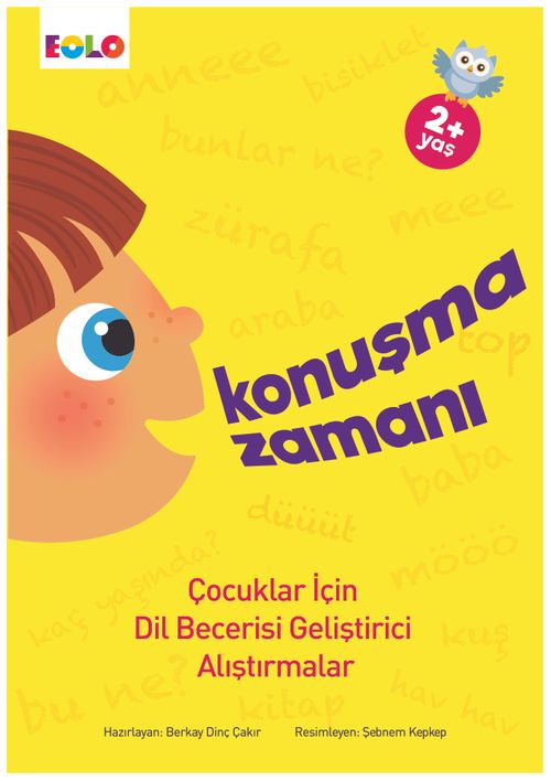 Konuşma Zamanı & Çocuklar İçin Dil Becerisi Geliştirici Alıştırmalar