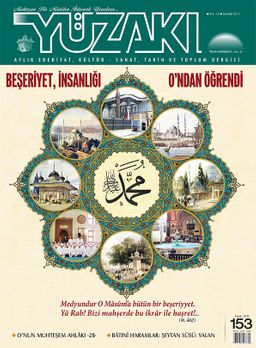 Yüzakı Aylık Edebiyat, Kültür, Sanat, Tarih ve Toplum Dergisi / Sayı:153 Kasım 2017