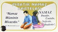 Pratik Namaz Kartelası