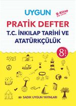 8. Sınıf T.C. İnkilap Tarihi ve Atatürkçülük Pratik Defter (Yeni Programa Göre)