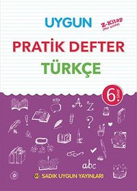 6. Sınıf Türkçe Pratik Defter (Yeni Programa Göre)