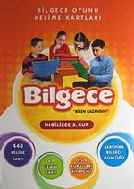 Bilgece Oyunu Kelime Kartları 3. Kur