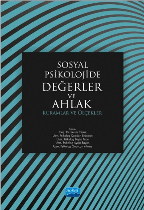 Sosyal Psikolojide Değerler ve Ahlak & Kuramlar ve Ölçekler