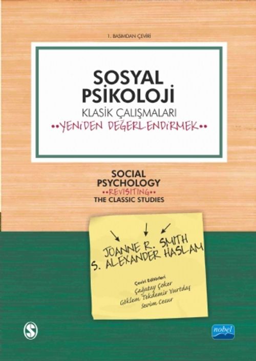 Sosyal Psikoloji & Klasik Çalışmaları Yeniden Değerlendirmek