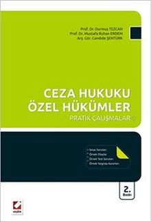 Ceza Hukuku Özel Hükümler & Pratik Çalışmalar