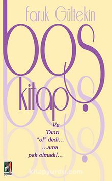 Boş Kitap - Faruk Gültekin