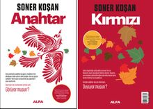 Kırmızı - Anahtar (Çift Taraflı Kitap)