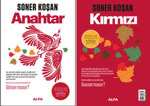 Kırmızı - Anahtar (Çift Taraflı Kitap)