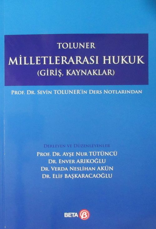 Milletlerarası Hukuk (Giriş, Kaynaklar)