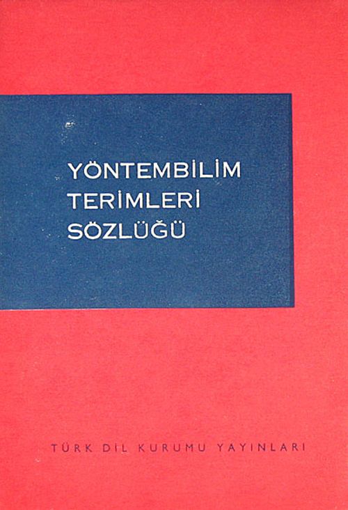 Yöntembilim Terimleri Sözlüğü (1-A-10)