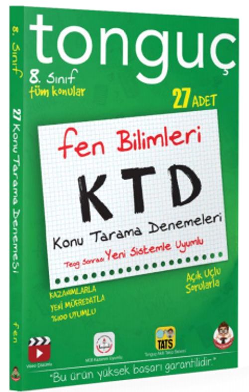 8. Sınıf Fen Bilimleri Konu Tarama Denemeleri