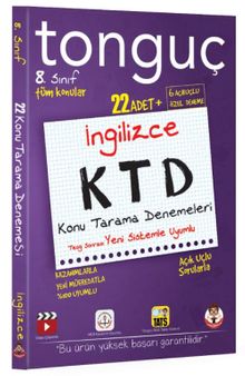 8. Sınıf İngilizce Konu Tarama Denemeleri