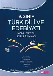 9. Sınıf Türk Dili ve Edebiyatı  Konu Özetli Soru Bankası
