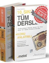 10. Sınıf Tüm Dersler konu Anlatımlı+ Soru Bankası 
