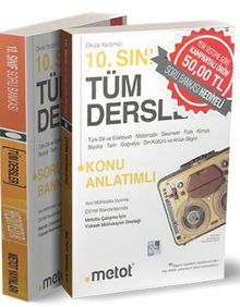 10. Sınıf Tüm Dersler konu Anlatımlı+ Soru Bankası 