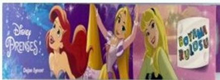 Disney Prenses Boyama Rulosu
