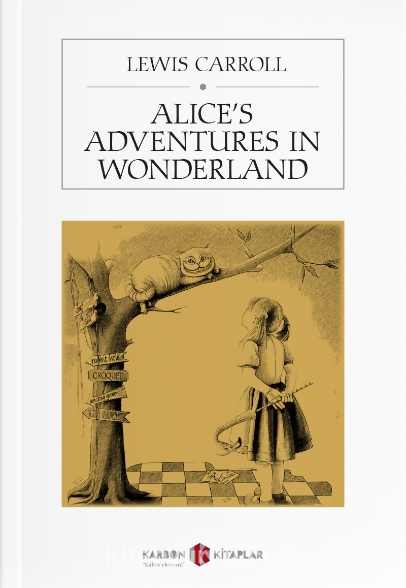 Satın　(Lewis　Alice's　Yorumları,　Fiyatı,　Carroll)　Adventures　Wonderland　in　Al