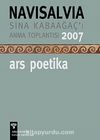Navisalvia / Sina Kabaağaç'ı Anma Toplantısı 2007 / Ars Poetika