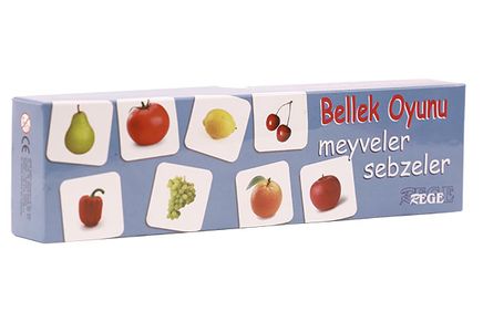 Bellek Oyunu-Meyveler Sebzeler