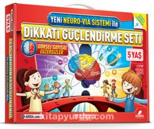Dikkati Güçlendirme Seti 3 Kitap (5 Yaş) (Yeni Neuro-Via Sistemi ile) - Doç. Dr. Osman Abalı