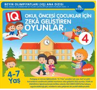 Okul Öncesi Çocuklar İçin IQ Zeka Geliştiren Oyunlar 4  (4-7 Yaş)