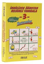 İngilizce Öğreten Resimli Tombala 3 (Kavramlar)