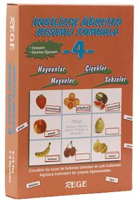 İngilizce Öğreten Resimli Tombala 4