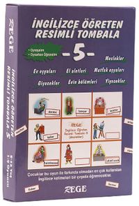 İngilizce Öğreten Resimli Tombala 5