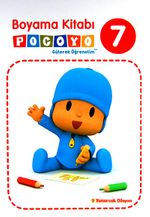Pocoyo Gülerek Öğrenelim Boyama Kitabı 7
