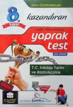8. Sınıf T. C. İnkılap Tarihi ve Atatürkçülük Kazandıran Yaprak Test