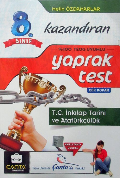 8. Sınıf T. C. İnkılap Tarihi ve Atatürkçülük Kazandıran Yaprak