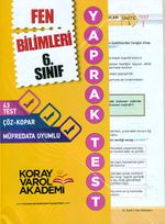 6. Sınıf Fen Bilimleri Yaprak Test