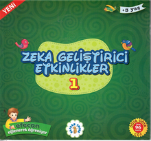 Efecan Eğlenerek Öğreniyor:Zeka Geliştirici Etkinlikler-1 (3+yaş)