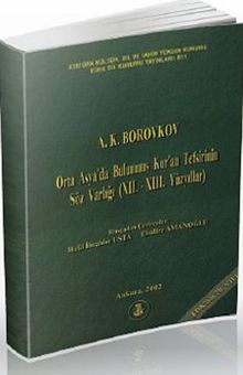 Orta Asya'da Bulunmuş Kur'an Tefsirinin Söz Varlığı