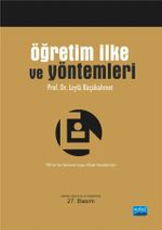 Öğretim İlke ve Yöntemleri / Leyla Küçükahmet
