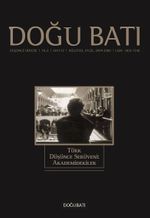 Doğu Batı Sayı: 12 Ağustos,Eylül,Ekim 2003 (Üç Aylık Düşünce Dergisi)